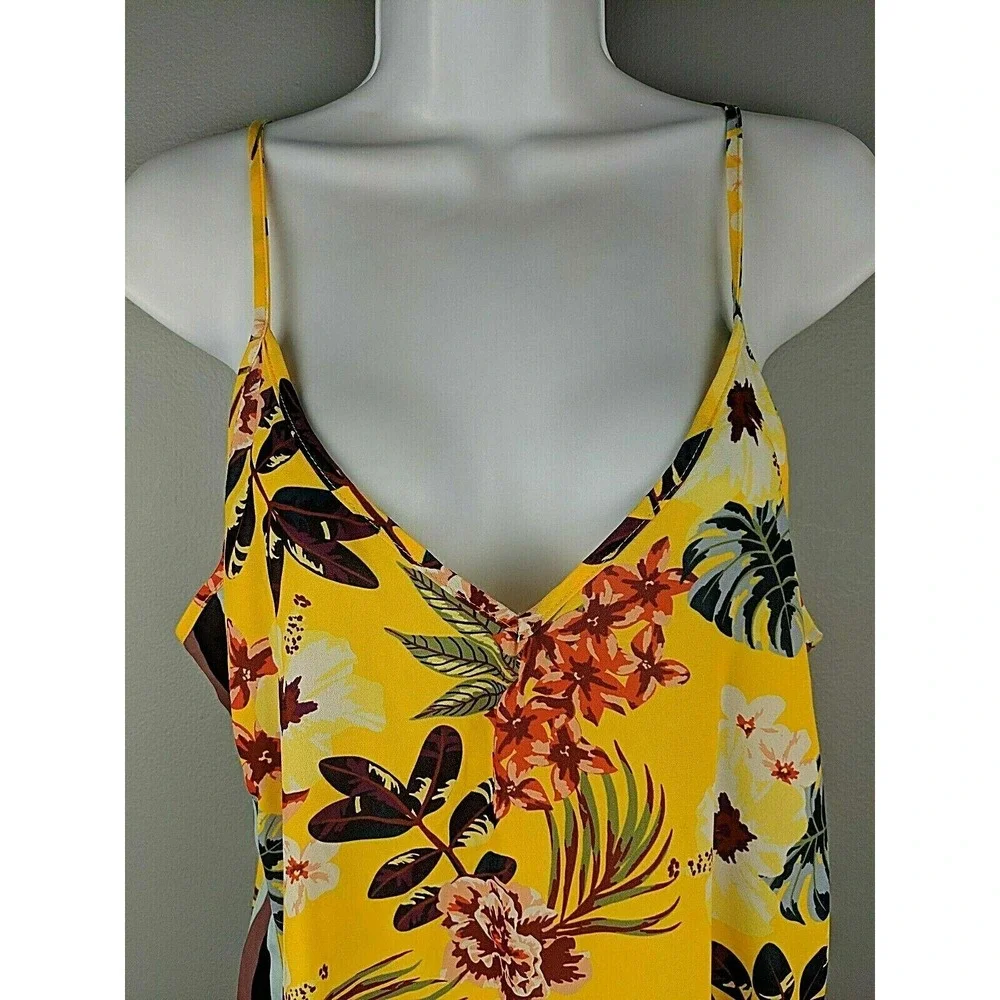 Miken‎ Floral Desert Tropical Printed Swimsuit Cover-Up Dress Size XS NEW